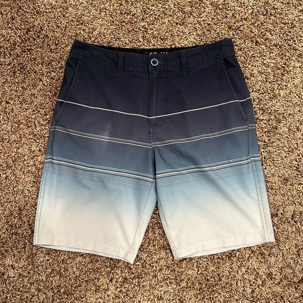 Valor Collective Men's Blue Hybrid Board Swim Shorts